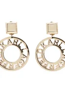 Auskarai k/circle logo archive earrings Karl Lagerfeld aukso