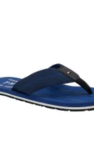 šlepetės per pirštą beach sandal Tommy Hilfiger mėlyna