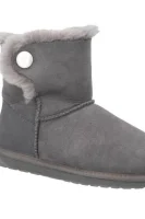 skórzane sniego batai ore EMU Australia pilka