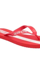 šlepetės per pirštą Calvin Klein Swimwear raudona