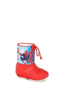 sniego batai spiderman Moon Boot raudona