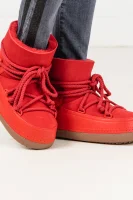 skórzane sniego batai classic INUIKII raudona