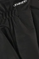 odinės pirštinės TWINSET juoda