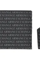 piniginė + pakabukas Armani Exchange juoda