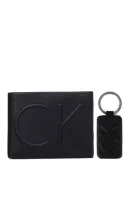 piniginė+pakabukas filip Calvin Klein juoda