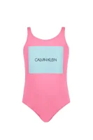 maudymosi kostiumėlis Calvin Klein Swimwear rožinė