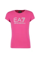 tėjiniai marškinėliai | regular fit EA7 rožinė
