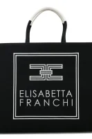 pirkinių rankinė Elisabetta Franchi juoda