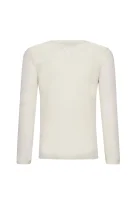 džemperis essential tommy sequ | regular fit Tommy Hilfiger kreminė