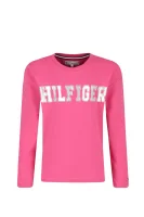 džemperis essential foil print | regular fit Tommy Hilfiger rožinė