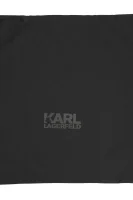 skórzana pirkinių rankinė Karl Lagerfeld juoda