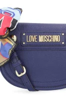 rankinė per petį + kaklaskarė Love Moschino tamsiai mėlyna