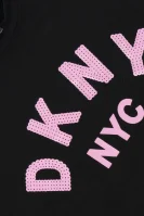 Marškinėliai | Regular Fit DKNY Kids juoda