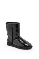 sniego batai classic short sparkles UGG juoda