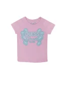 tėjiniai marškinėliai Guess rožinė