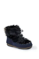sniego batai low fur Moon Boot tamsiai mėlyna
