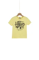 tėjiniai marškinėliai logo Tommy Hilfiger geltona