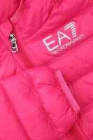 pūkinė striukė | regular fit EA7 rožinė