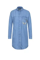 Marškiniai Lida | Regular Fit Pepe Jeans London mėlyna