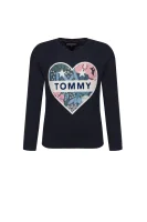 džemperis ame Tommy Hilfiger tamsiai mėlyna