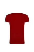 Marškinėliai HANA GLITTER | Regular Fit Pepe Jeans London raudona