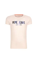 Marškinėliai HOLLY | Regular Fit Pepe Jeans London kaštonų