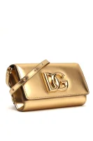 Odinė rankinė Dolce & Gabbana aukso