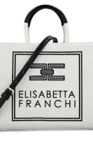 rankinė per petį Elisabetta Franchi balta
