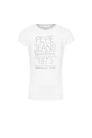 marškinėliai jodie | regular fit Pepe Jeans London balta