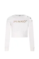 Džemperis | Cropped Fit | stretch Pinko UP balta