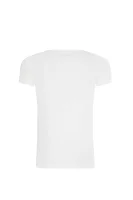 Marškinėliai HANA GLITTER | Regular Fit Pepe Jeans London balta