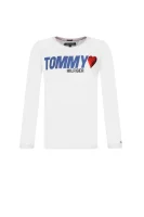 džemperis tommy heart | regular fit Tommy Hilfiger balta