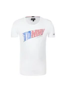 tėjiniai marškinėliai ame animated logo | regular fit Tommy Hilfiger balta