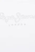 Marškinėliai NINA | Regular Fit Pepe Jeans London balta