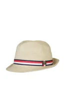 skrybėlė bohemian Tommy Hilfiger smėlio