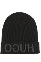 wełniana kepurė x 537 HUGO juoda