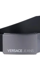 skórzany diržas Versace Jeans juoda