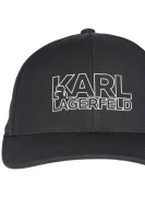 beisbolo tipo Karl Lagerfeld juoda