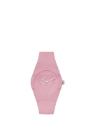 rankinis laikrodis retro pop Guess rožinė