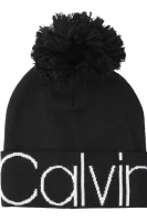 kepurė calvin pom pom | su vilnos priemaiša Calvin Klein juoda