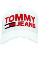 beisbolo tipo flock print Tommy Jeans balta