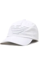Beisbolo kepurė Emporio Armani balta