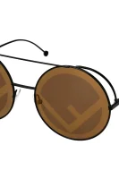 akiniai nuo saulės Fendi ruda