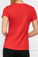 Marškinėliai MONOGRAM | Regular Fit CALVIN KLEIN JEANS raudona