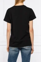 Marškinėliai EFFIMERO | Regular Fit Pinko juoda