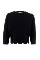 megztinis | regular fit Elisabetta Franchi juoda