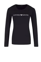 džemperis | slim fit Emporio Armani juoda