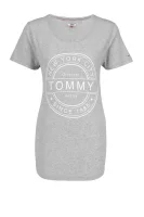 tėjiniai marškinėliai stamp logo | regular fit Tommy Jeans pilka
