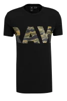 tėjiniai marškinėliai tahire | regular fit G- Star Raw juoda