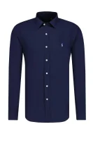 marškiniai | slim fit | cotton stretch POLO RALPH LAUREN tamsiai mėlyna